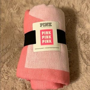 Pink festival blanket